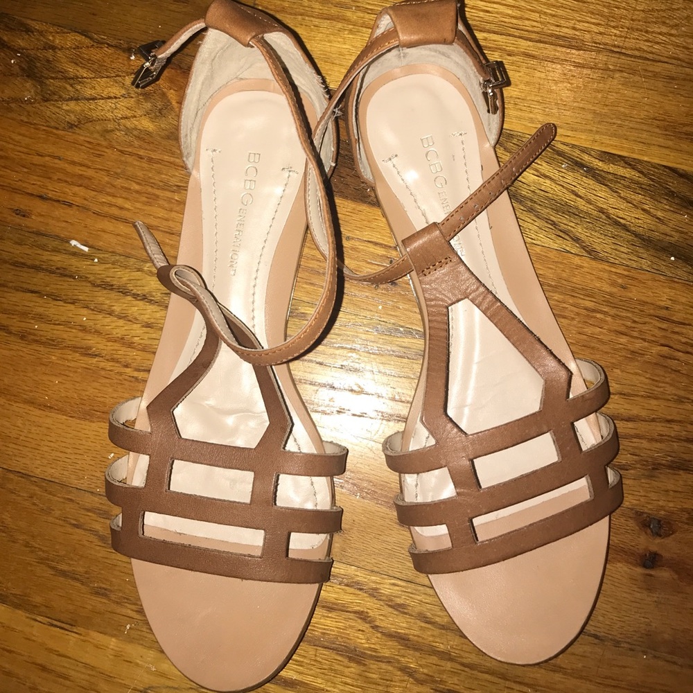 Bcbg sandals- size 8