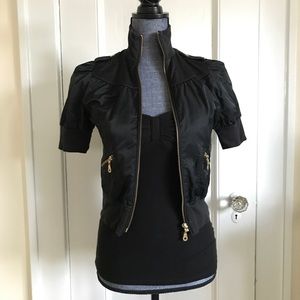 Guess? Black Crop Jacket Guess? Black Crop Jacket