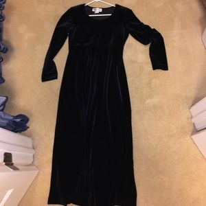 Velor dress
