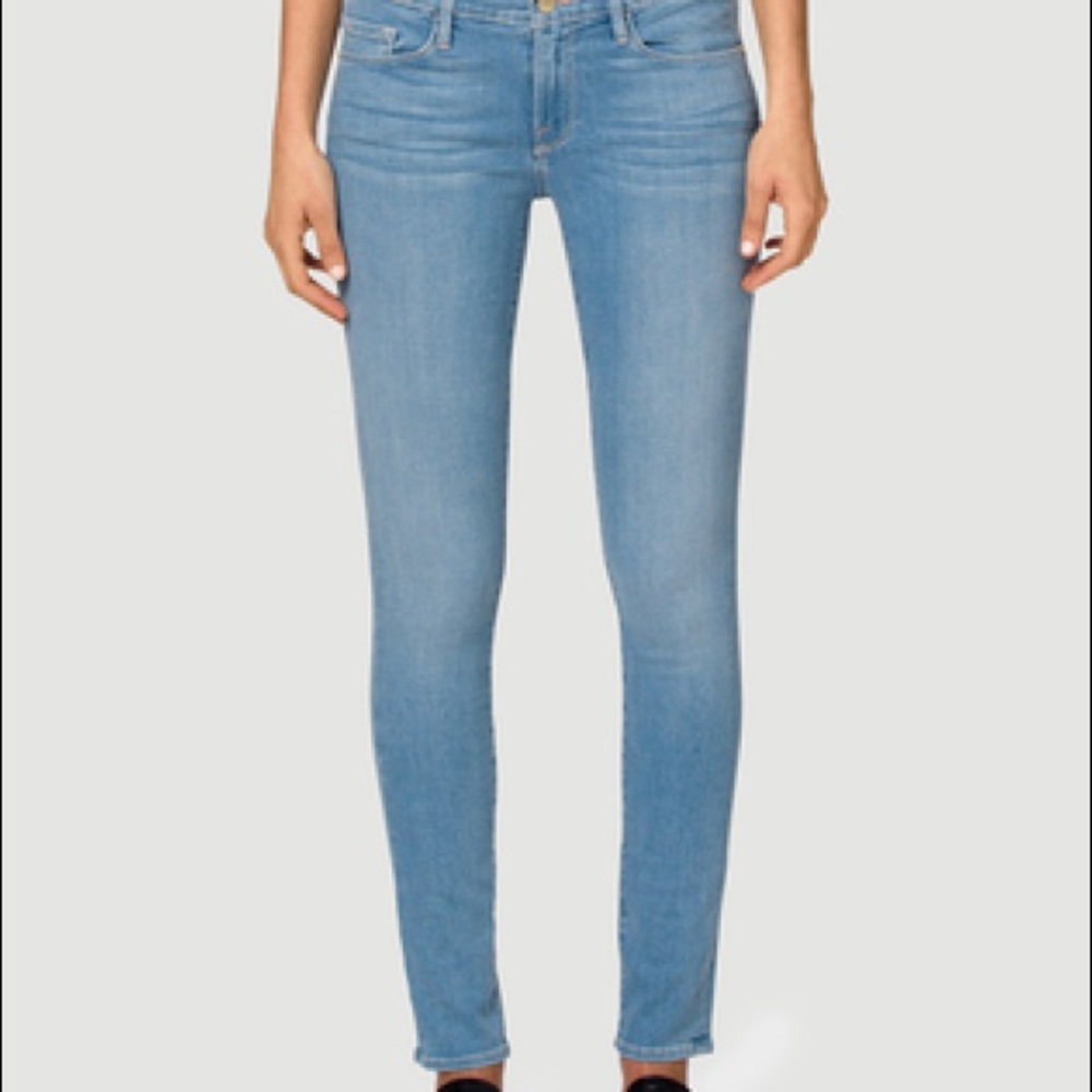 frame denim le skinny de jeanne jeans