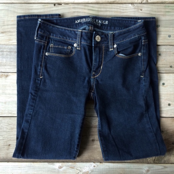 American Eagle Outfitters Denim - American Eagle Skinny Jeans Size 0 Short Dark Wash