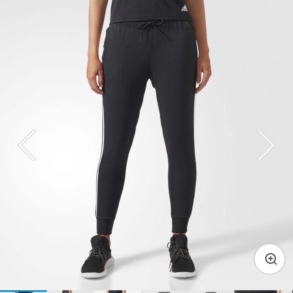 Adidas Three Stripe Joggers