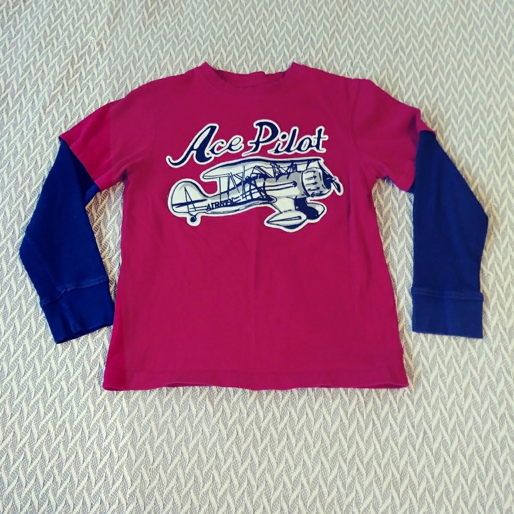 Gymboree ace pilot tee