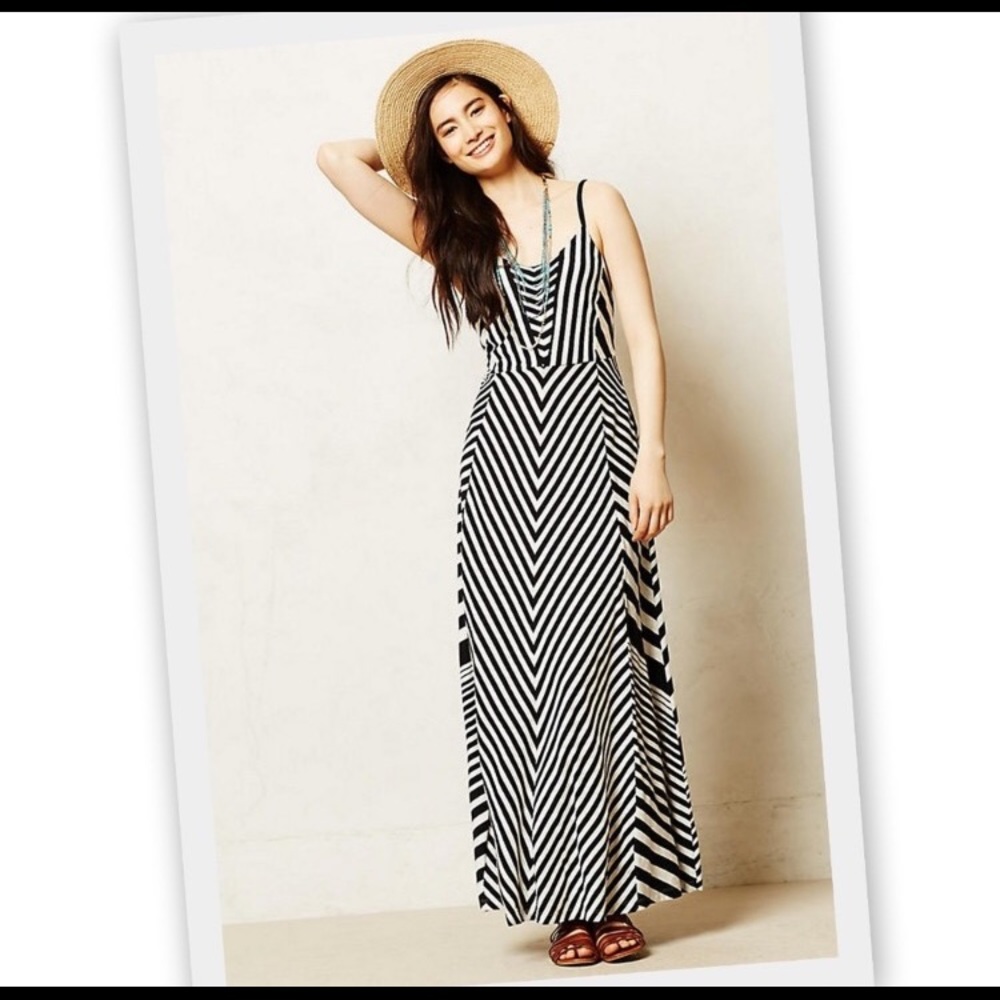 Lilka striped maxi dress