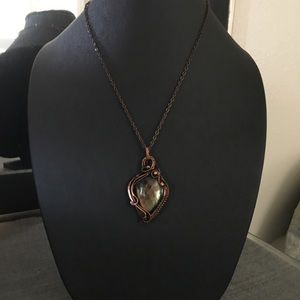 Labradorite Gemstone Bohemian Necklace