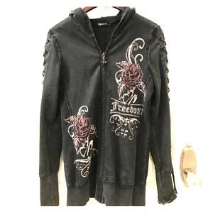 PrimEvil zip up jacket.