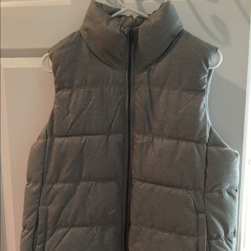 Heather Gray Maternity Vest