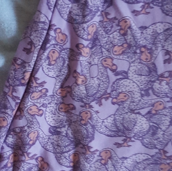 LULAROE UNICORN LEGGINGS OS DODO BIRD - Picture 3 of 3