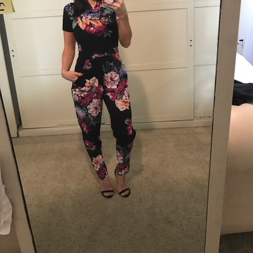 Floral Jumpsuit