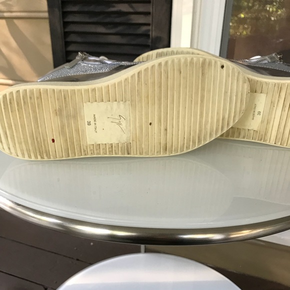 ‼️Rare‼️Giuseppe 💎crystal high tops - Picture 8 of 8