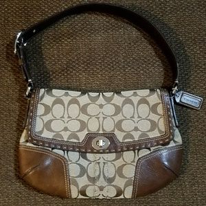 Small brown Coach purse