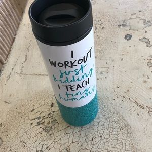 Adorable teacher tumbler mug! :)