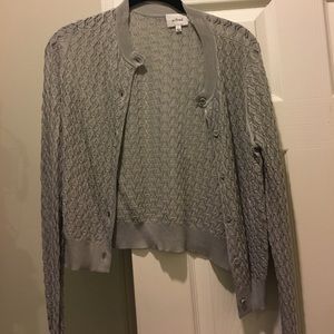 Aritzia gray sweater