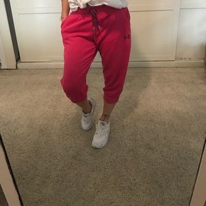Pink Underarmor Joggers