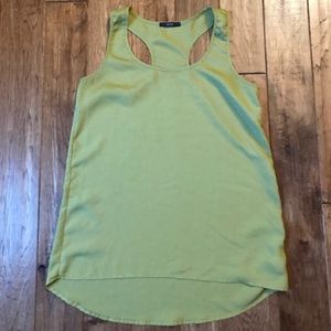 Soprano Mustard Racerback Dress Tank