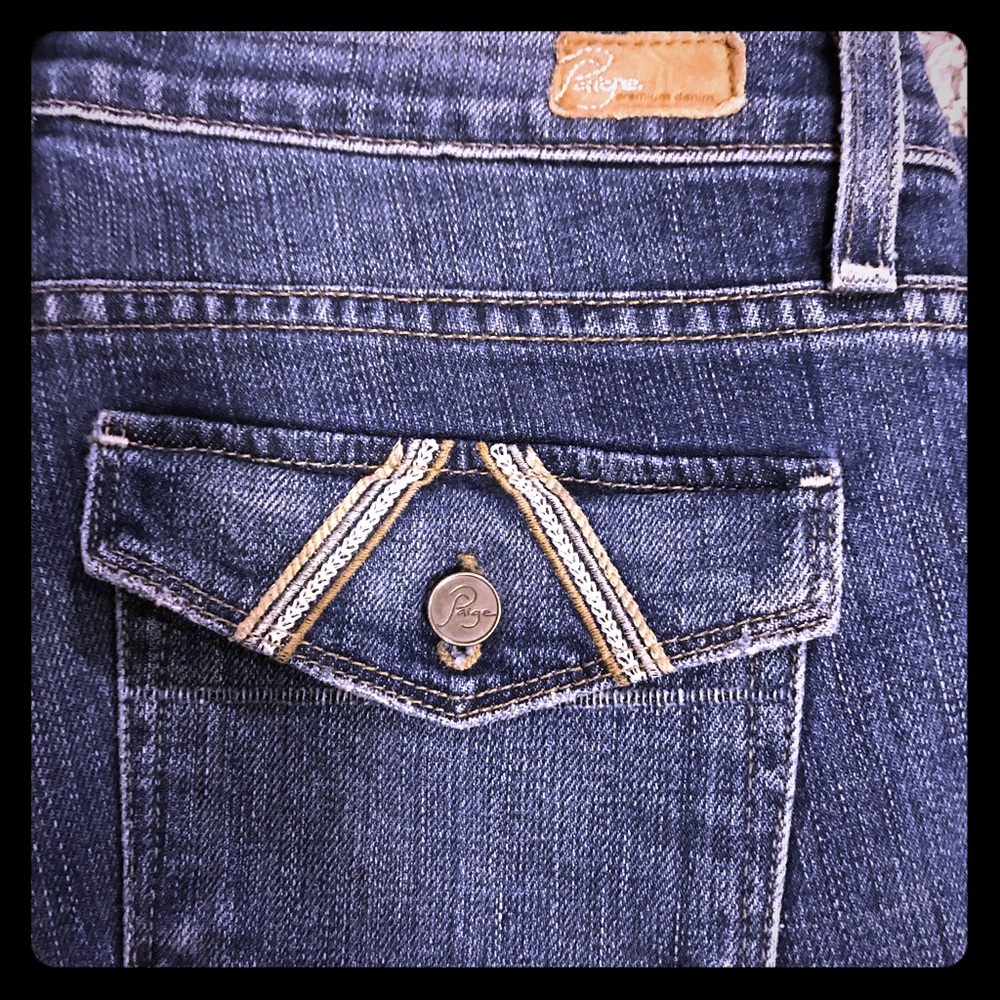Paige premium denim capris sz28
