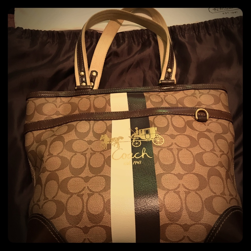 Coach tote bag