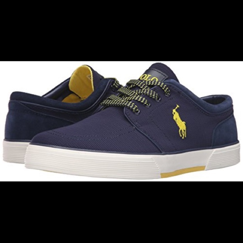 Ralph Lauren canvas shoes for little boy