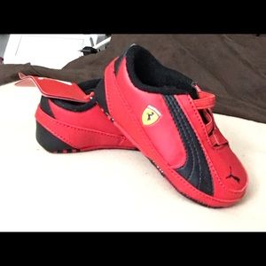 FERRARI Puma Brand New Crib shoes