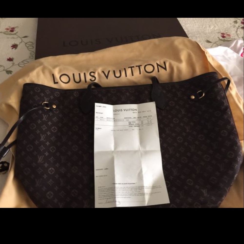 Authentic Louis Vuitton Monogram Neverfull MM