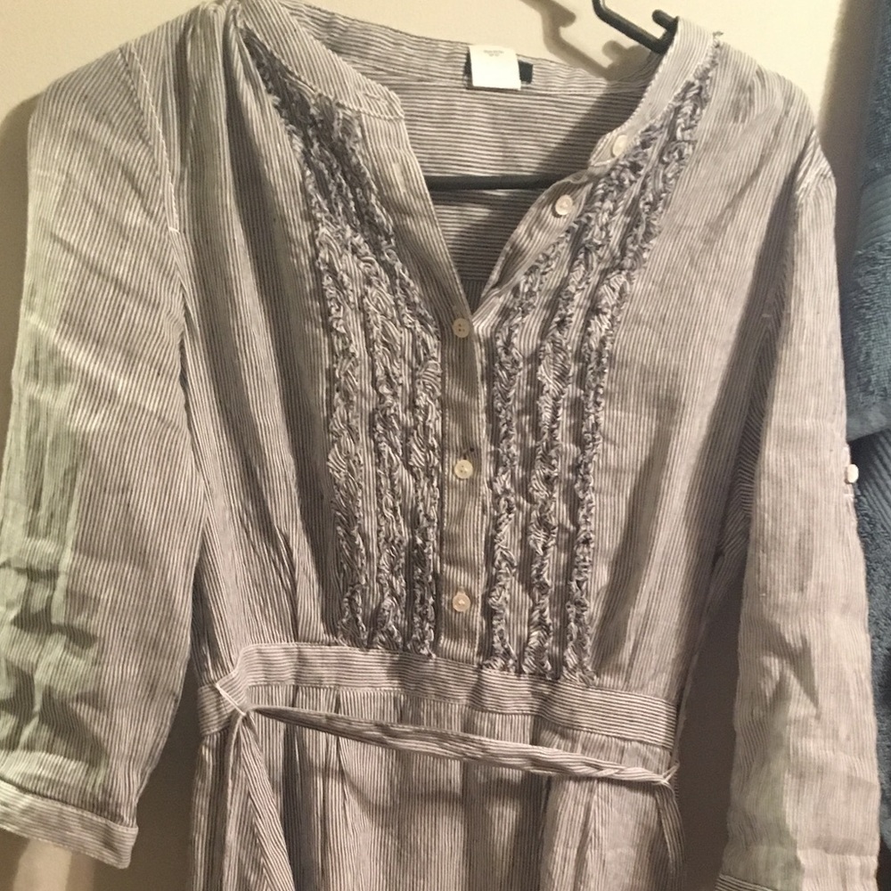 J Crew linen dress