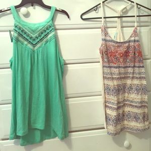 2 Maurice’s tank tops