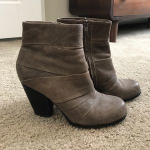 Vince Camuto leather booties