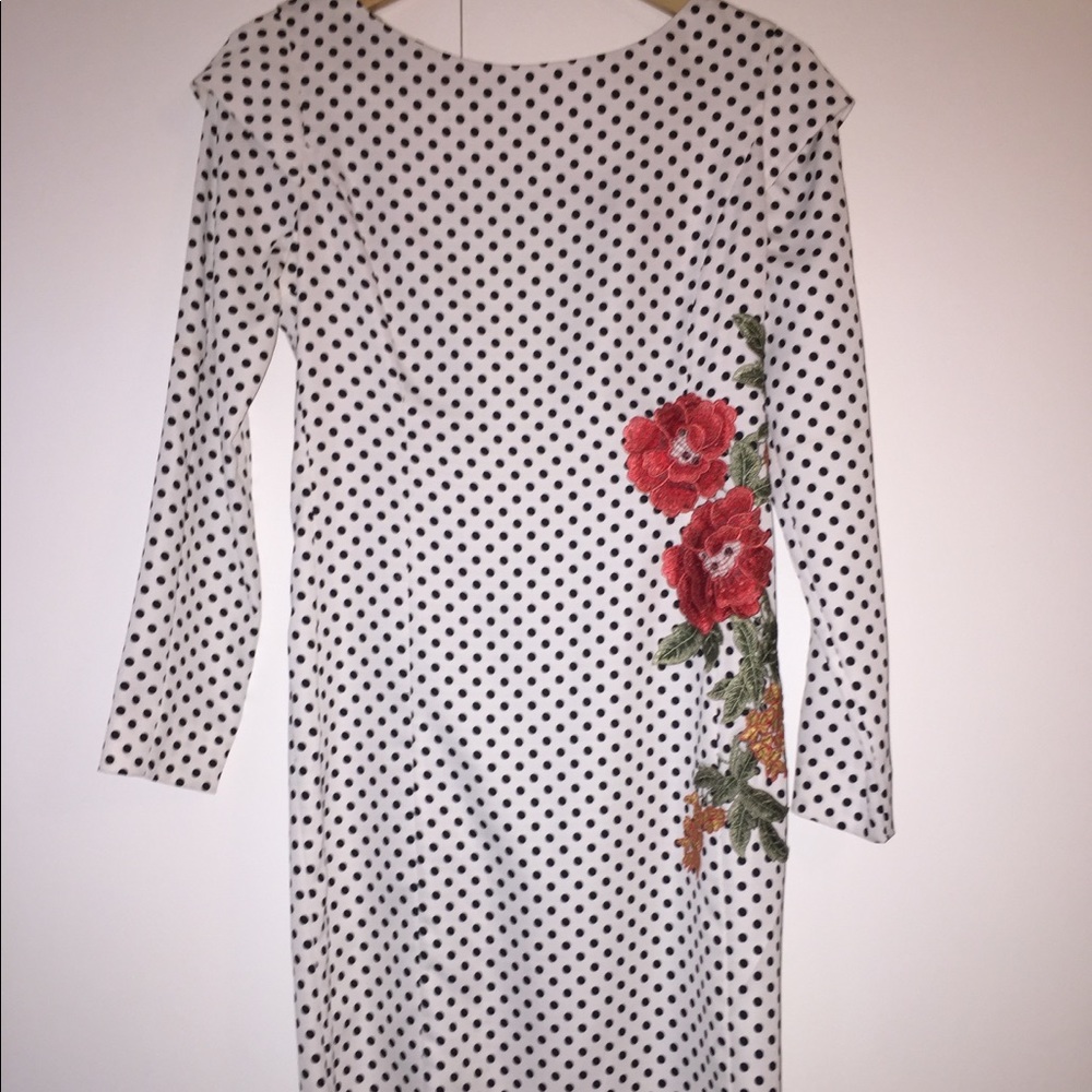 Vintage Lili Isaac polka dot dress