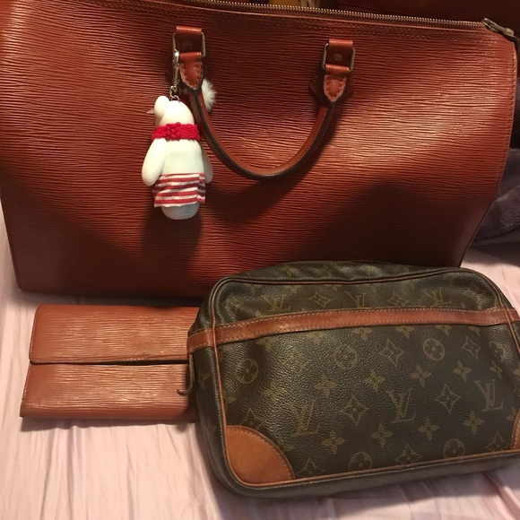 ABSOLUTELY STUNNING LOUIS VUITTON SPEEDY 40 - Picture 1 of 4