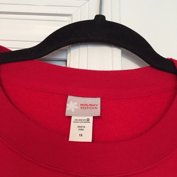 Holiday Editions snowman sweatshirt - Picture 4 of 5