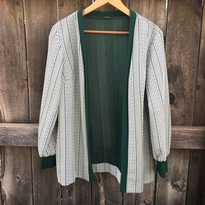 Intricately designed cardigan