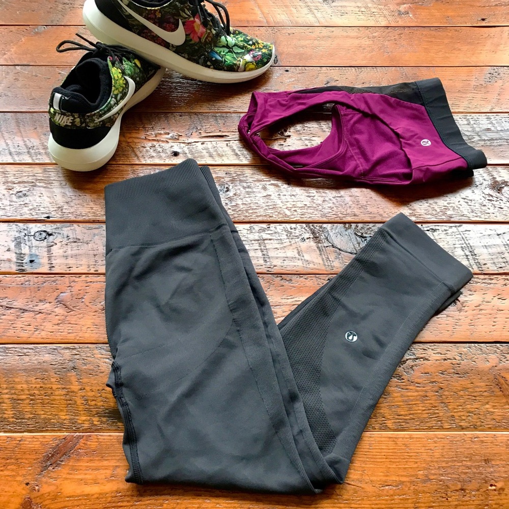 Lululemon Zone In Crop NWOT