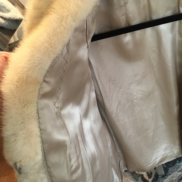 Real fur lam and mink jacket - Picture 3 of 5