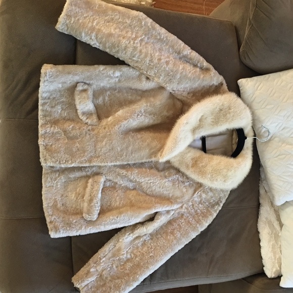 Real fur lam and mink jacket - Picture 5 of 5