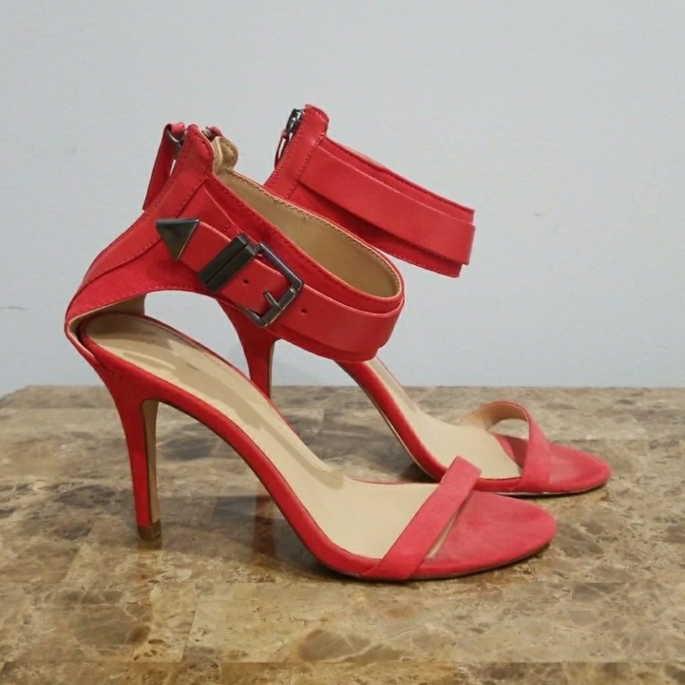Zara Trafaluc red heels