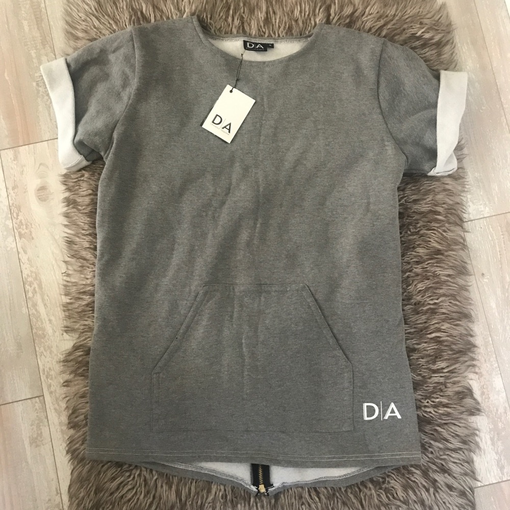 DA Apparel Short Sleeve Sweatshirt