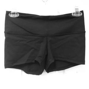 Lululemon Black Hot Shorts
