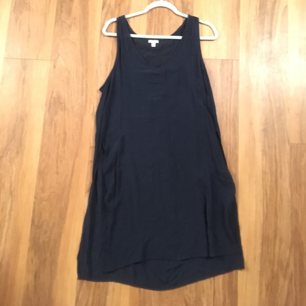 Sheer Navy Blue Tunic