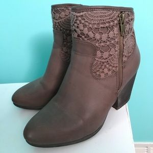 Lacy Booties with ORIGINAL BOX FREE GIFT W PURCH
