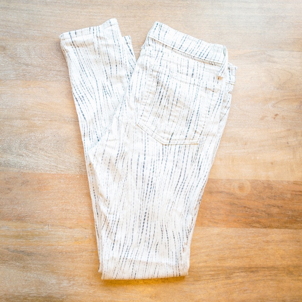 Rag and Bone Super Skinny Mid-Rise Riptied Jeans