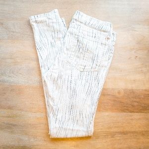 Rag and Bone Super Skinny Mid-Rise Riptied Jeans