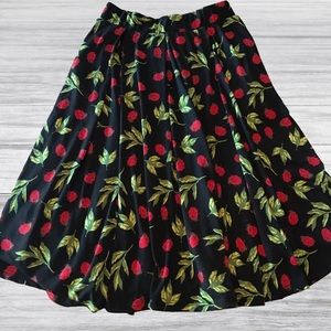 LuLaRoe Ladybug Madison Skirt