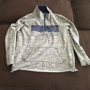 VS pink zip sweatshirt Sz Sm