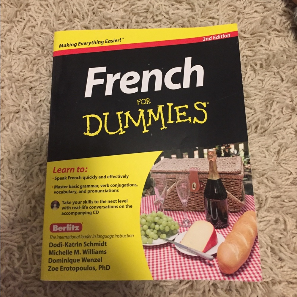 Brand new French for Dummies book