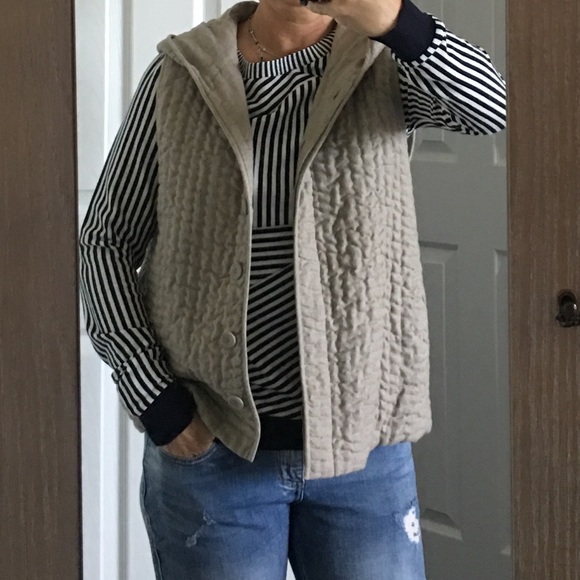 eileen fisher hooded jacket