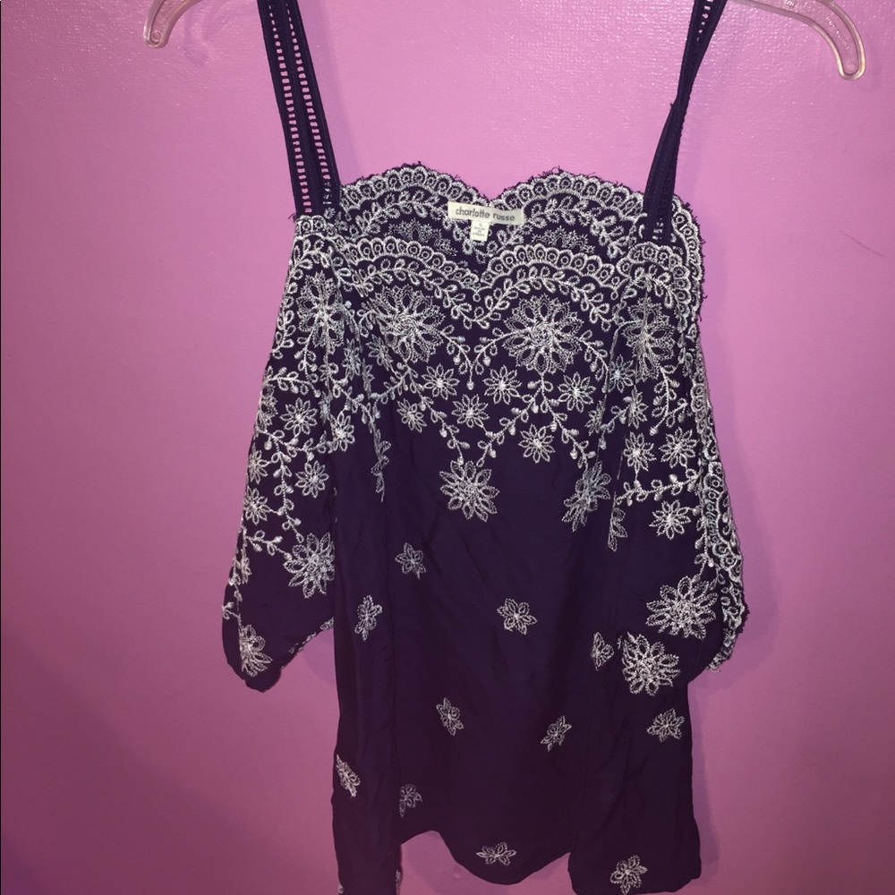 Off the shoulder top