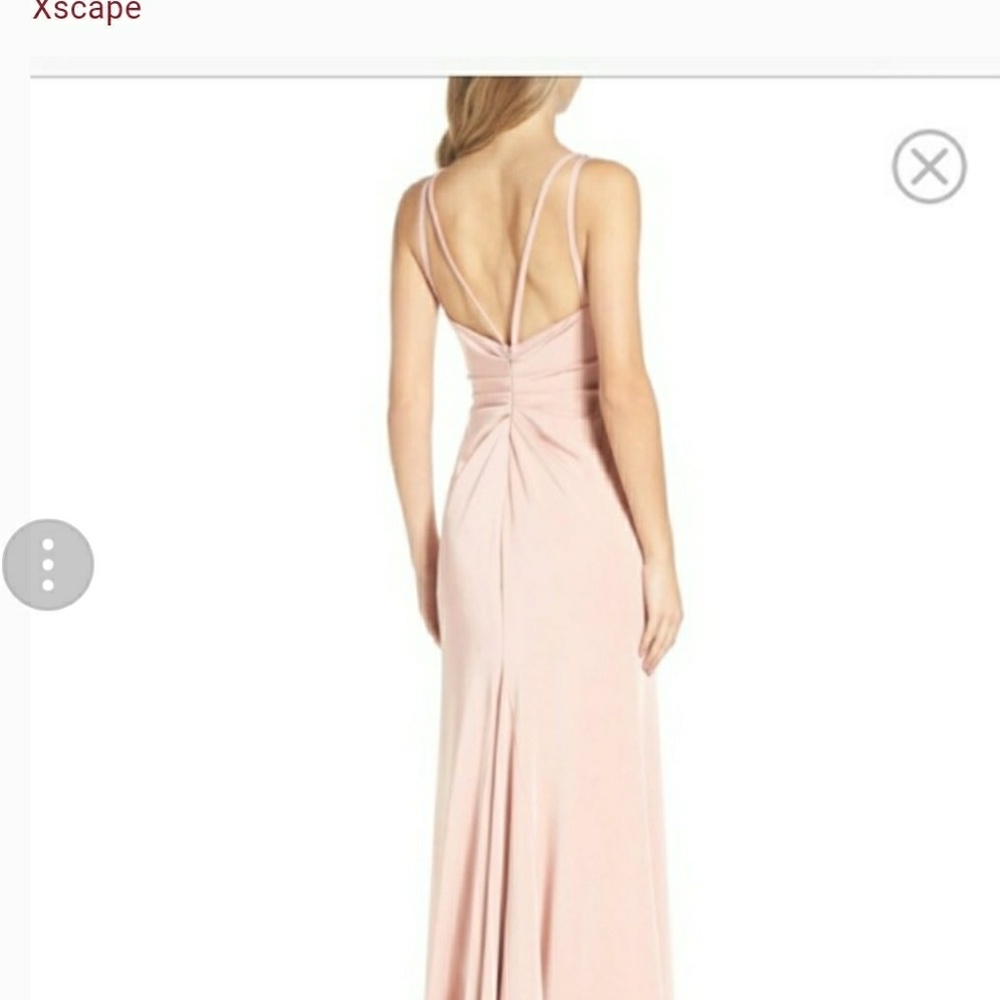 Xscape Blush Dress Evening Gown