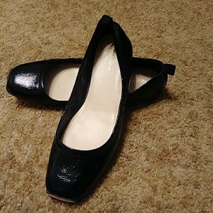 Black Nine West Flats