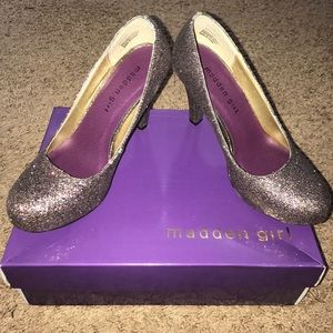 ❌SOLD❌ Madden Girl colorful glitter heels