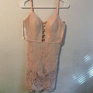 Bebe dress with shorts